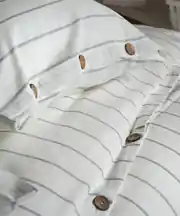 Cotton Collection Çift Kişilik Nevresim ve Çarşaf Seti Rayuna 5