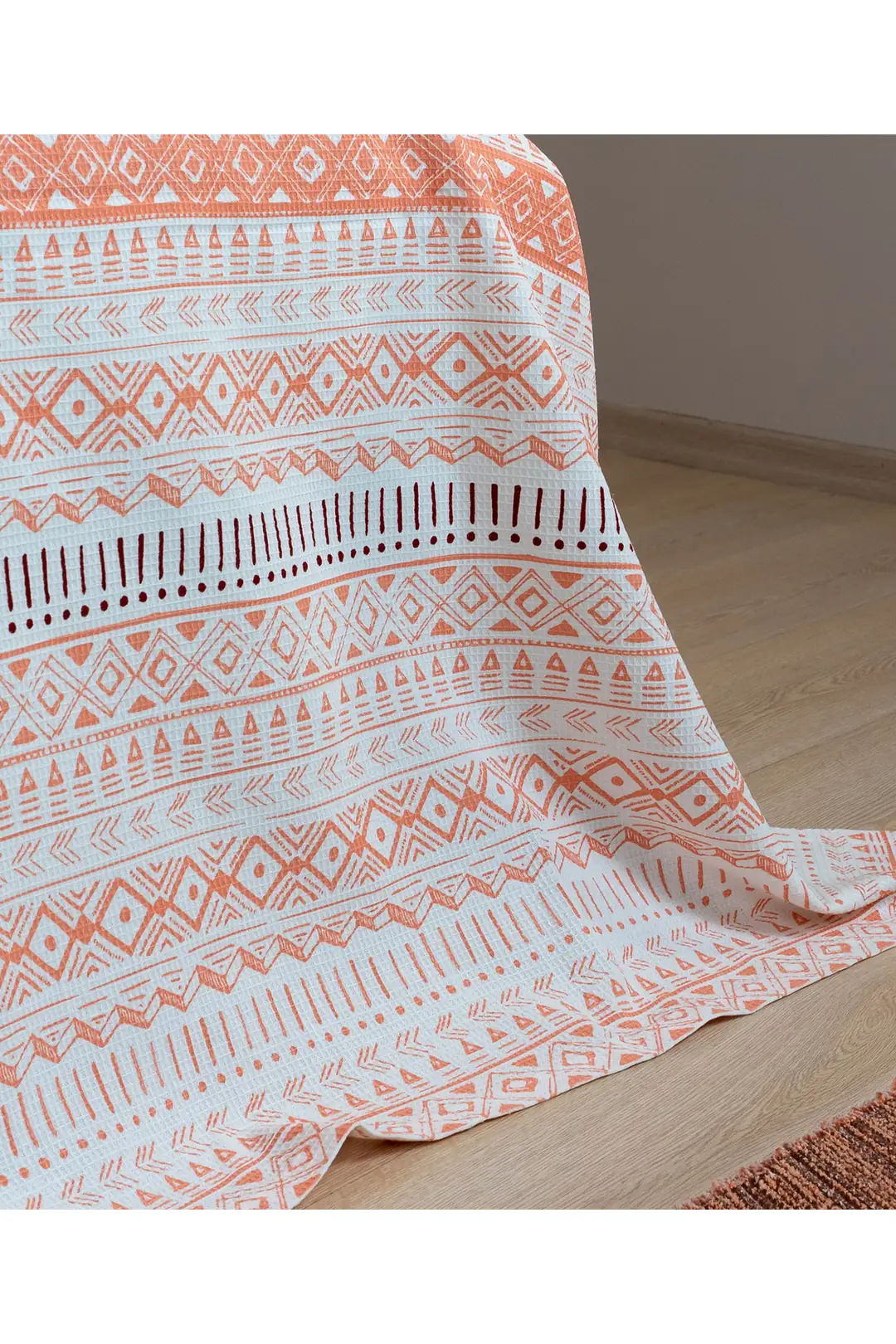 Cotton Collection Tek Kişilik Pike Havana 5
