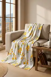 Cotton Collection Tek Kişilik Pike Daisy 7