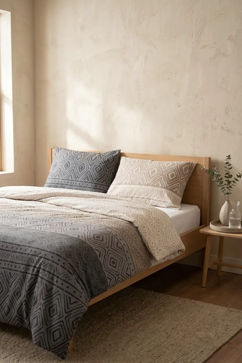 Cotton Collection Kışlık Pazen Çift Kişilik Nevresim Seti Artica