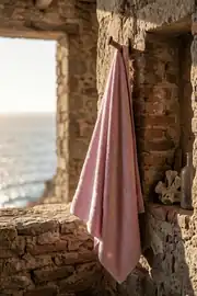 Cotton Collection Banyo Havlusu Pembe 5
