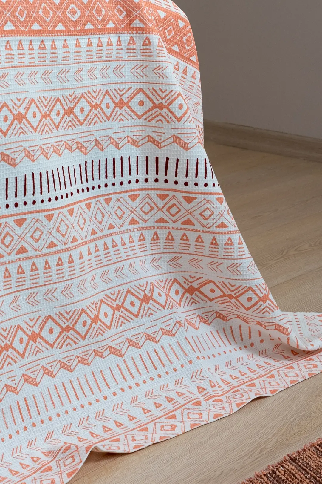 Cotton Collection Tek Kişilik Pike Havana 6