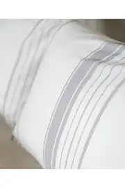 Cotton Collection Tek Kişilik Çizgili Çarşaf Seti Mistray 2