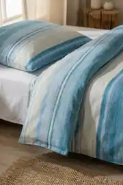 Cotton Collection Tek Kişilik Nevresim Takımı Su Yolu 3