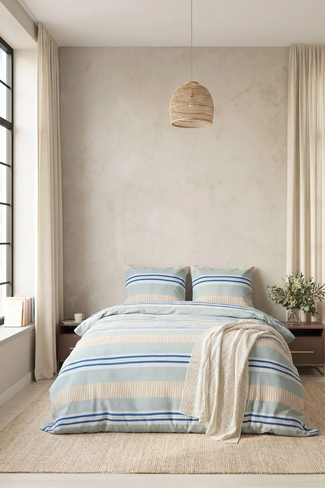 Cotton Collection Ranforce Nevresim Takımı Almina 3