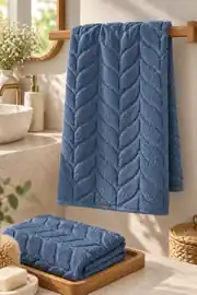 Cotton Love El Havlusu İndigo 1