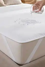 Cotton Collection Çift Kişilik Sıvı Geçirmez Köşe Lastikli Yatak Alezi 200x200cm 2
