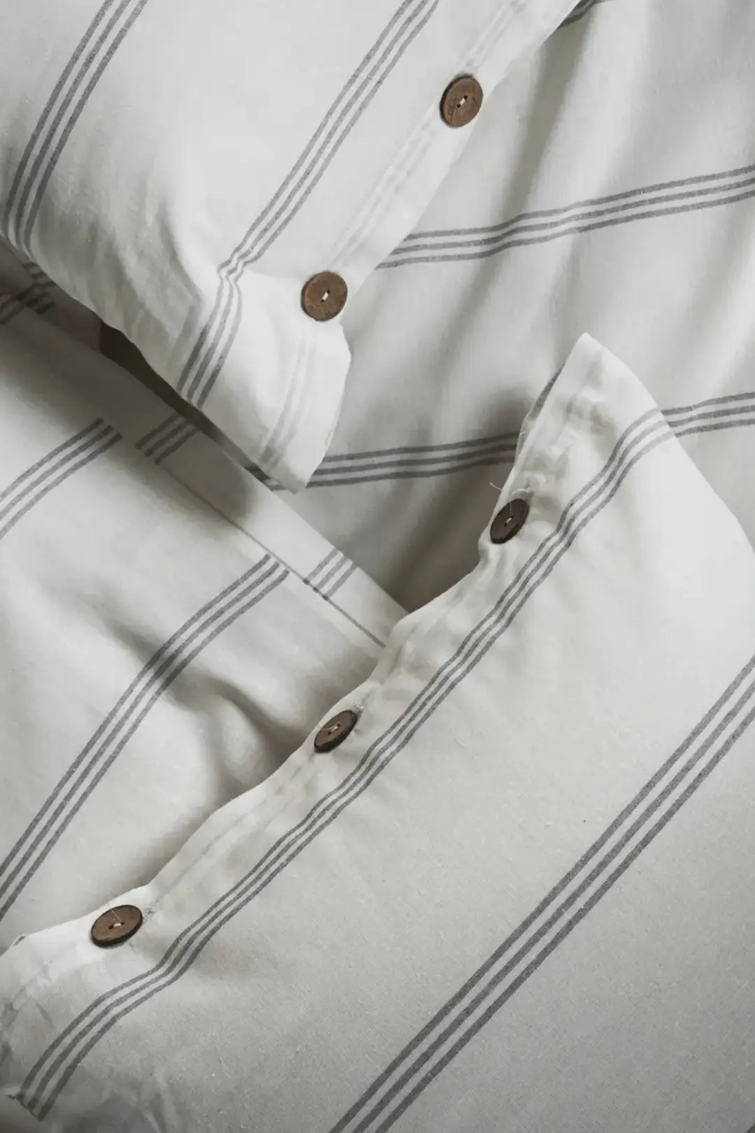 Cotton Collection Çift Kişilik Çizgili Nevresim Seti Seroya 4