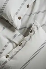 Cotton Collection Çift Kişilik Çizgili Nevresim Seti Seroya 4