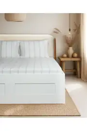 Cotton Collection Çift Kişilik Çizgili Çarşaf Seti Seroya 1