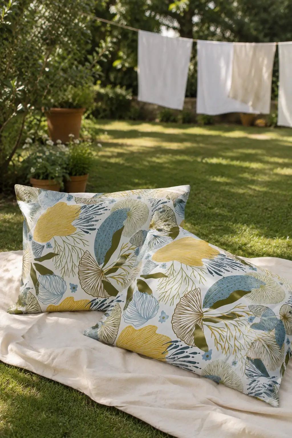 Cotton Collection Ranforce 2'li Yastık Kılıfı Dune Çok Renkli 5