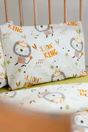 Cotton Collection %100 Pamuk Bebek Nevresim Takımı Lion 7