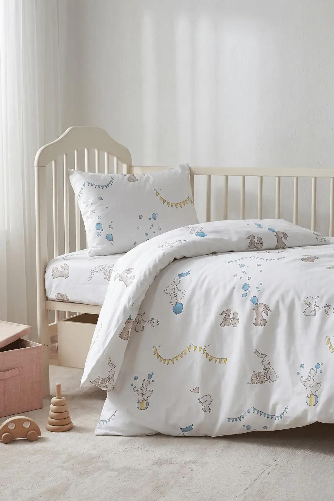 Cotton Collection Ranforce Bebe Nevresim Seti Mine Baby 3