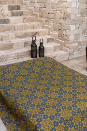 Cotton Collection  Çift Kişilik Yatak Örtüsü Aurum 2