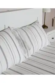 Cotton Collection Çift Kişilik Çizgili Çarşaf Seti Solinea 2