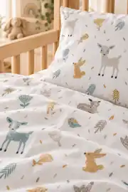 Cotton Collection Kışlık Pazen %100 Pamuk Nevresim Seti Bambino 2
