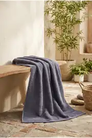 Cotton Collection Banyo Havlusu Antrasit 6