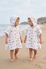 La Notte Tiny Rox %100 Pamuk Müslin Bebek & Çocuk Panço Havlu (0-3 Yaş) 2