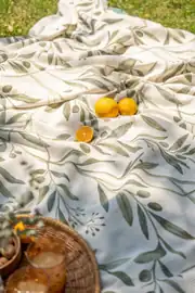 Cotton Collection Tek Kişilik Pike Olıve 160x230 2