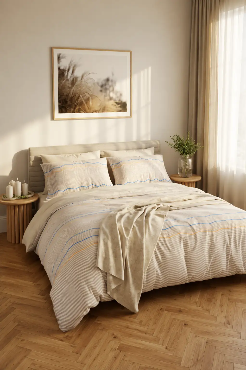 Cotton Collection Çift Kişilik Nevresim Takımı Clair