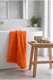 Cotton Collection Banyo Havlusu Turuncu 4
