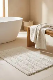 Cotton Collection 2'li Klozet Takımı Line Krem 60x100+50x60 2