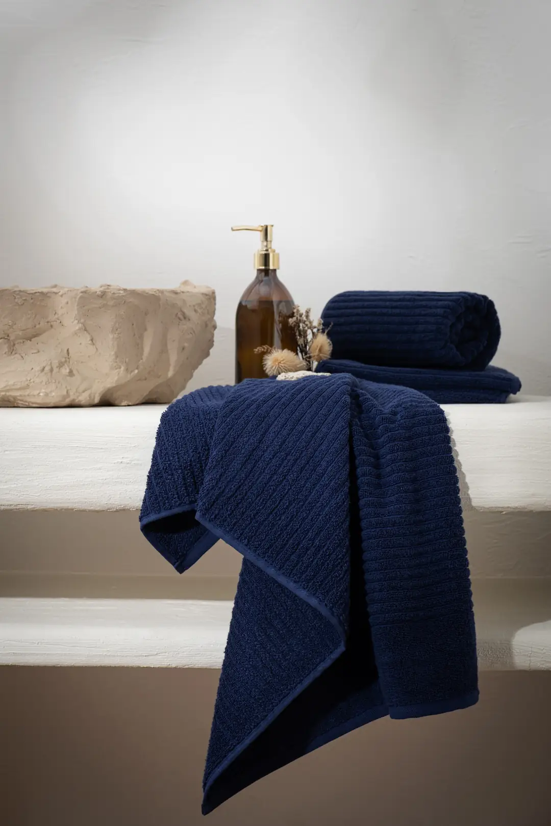 Cotton Collection El Havlusu Marin Lacivert