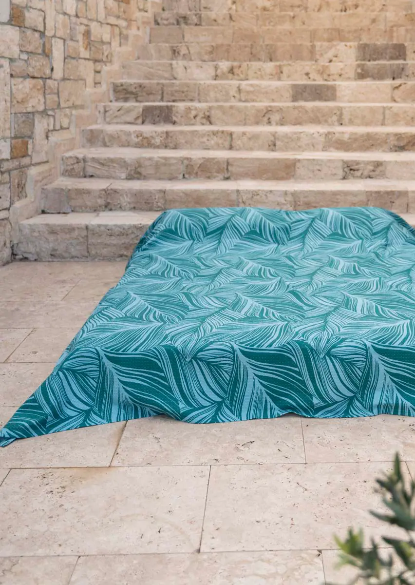Cotton Collection Çift Kişilik Yatak Örtüsü Meris 7