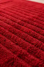 La Notte Solid Color 50x70 Havlu Paspas Kırmızı 3