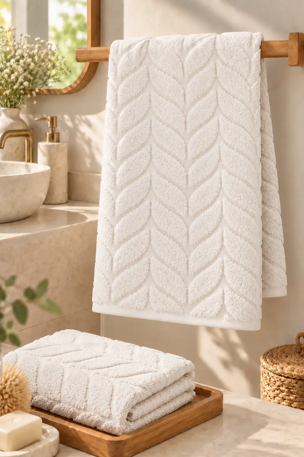 Cotton Love El Havlusu Krem