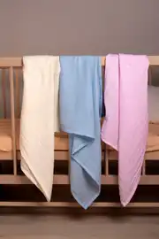 Cotton Collection Bebek 3'lü Müslin Set Plume 1