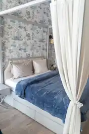 La Notte Soft Elegant Çift Kişilik Battaniye Koyu Mavi 2