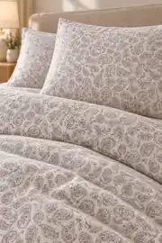 Cotton Collection Flanel Çift Kişilik Nevresim Seti Damla 3
