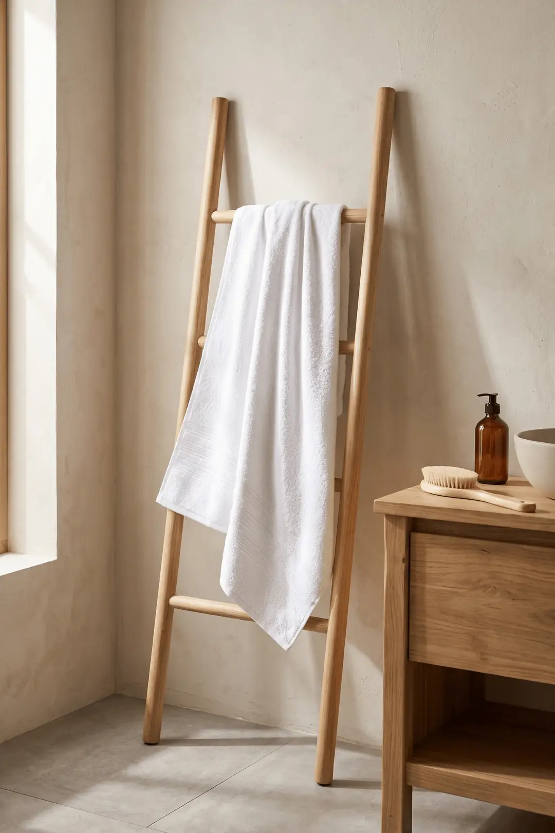 Cotton Collection Banyo Havlusu Beyaz