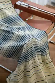 Cotton Collection New Line Pamuklu TV Battaniyesi Mavi 2