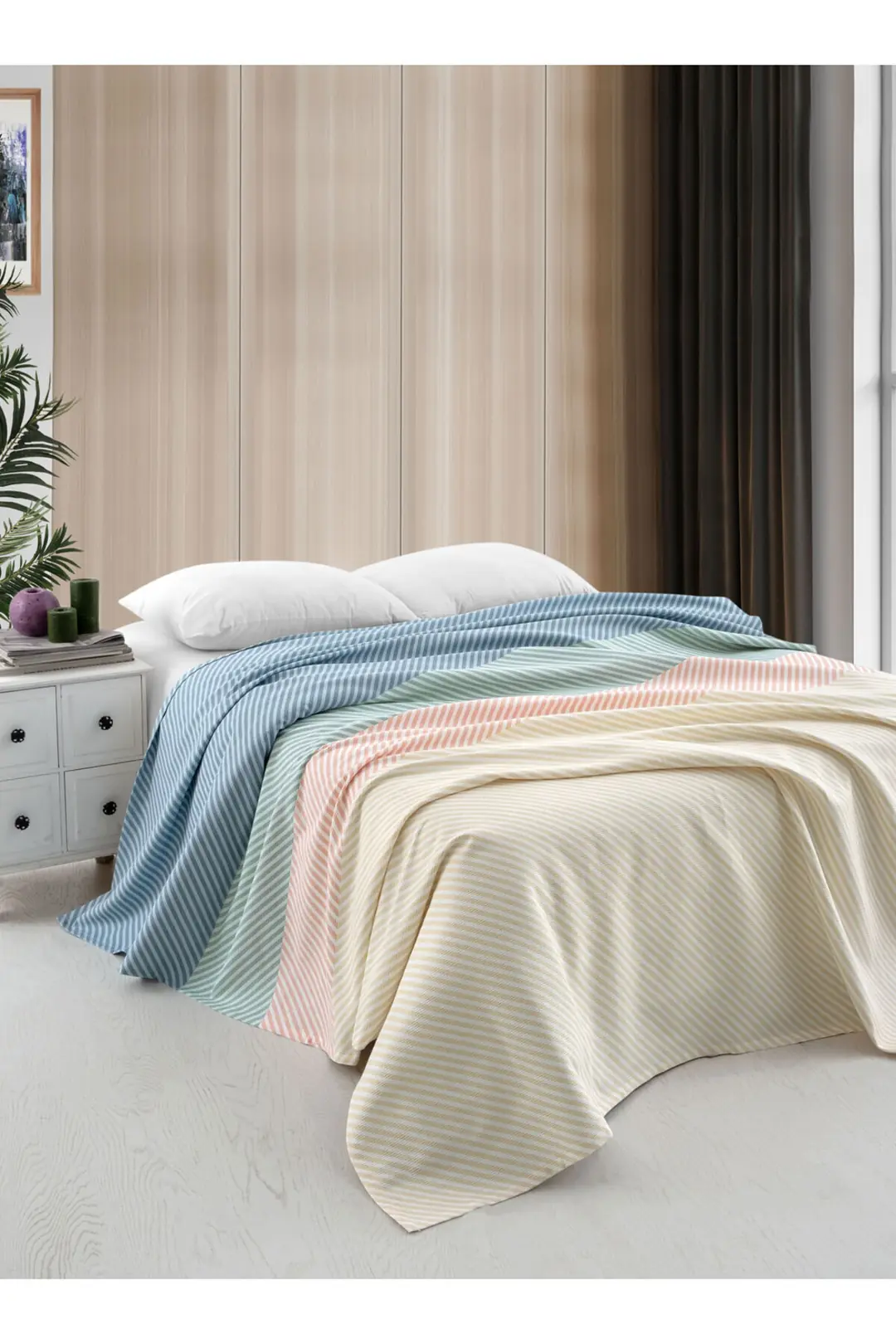 Cotton Collection Pike Tek Kişilik Pike Petite Spring