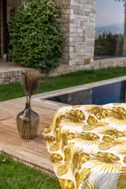 Cotton Collection Çift Kişilik Yatak Örtüsü Palmera 3