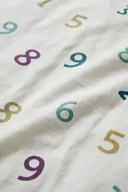 Cotton Collection Ranforce Tek Kişilik Nevresim Takımı Aritmetik 4